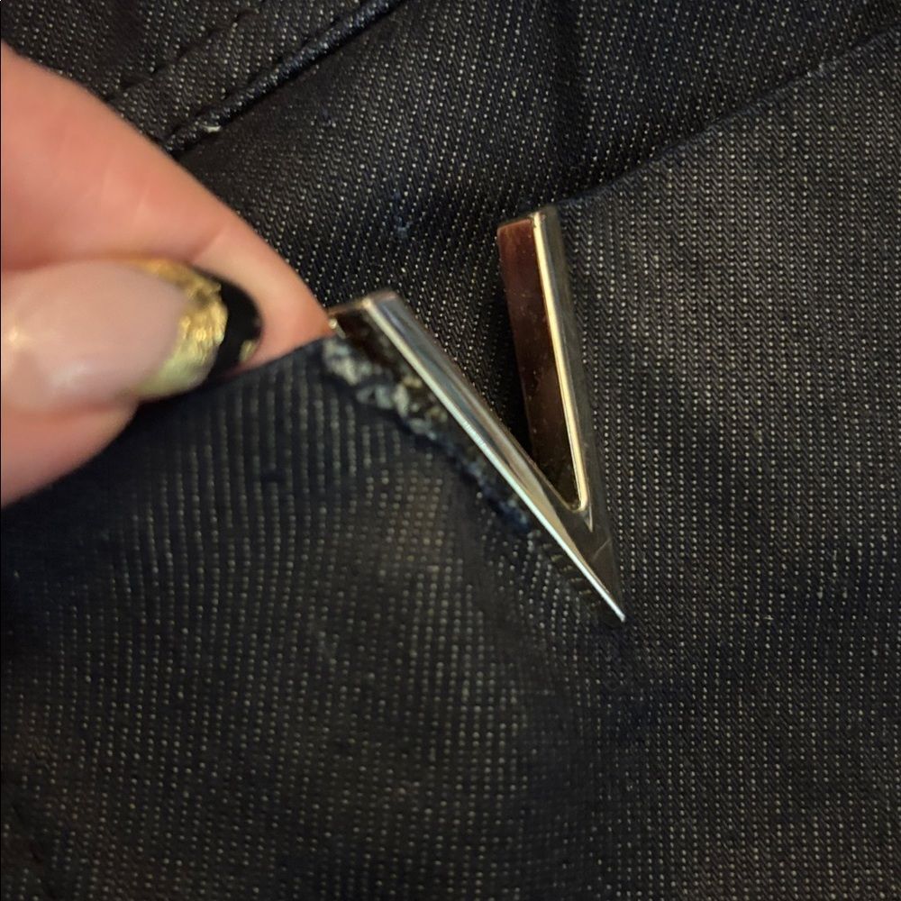 Valentino Dark Denim Jeans, US4 - Picture 7 of 8